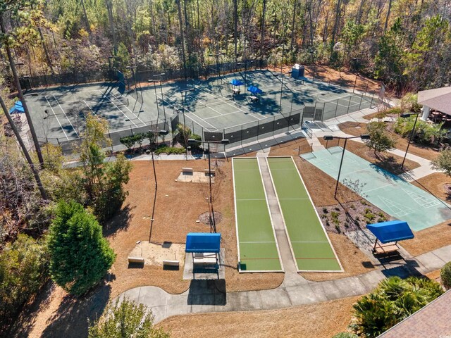 drone / aerial view