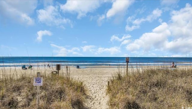 206 2nd Ave N Unit 271, North Myrtle Beach, SC 29582 - water view featuring nearby beach