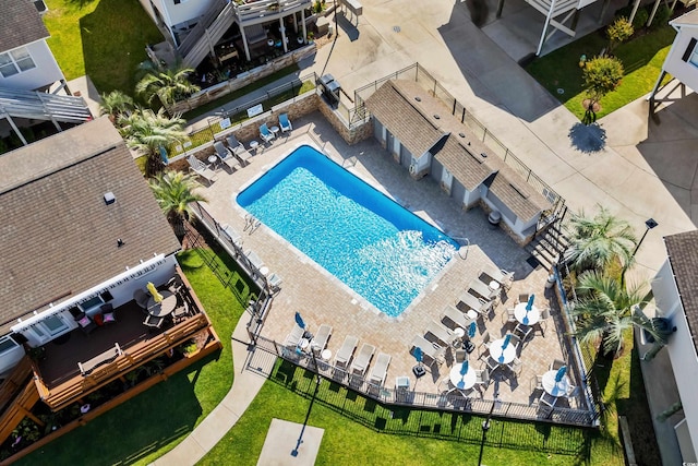 9679 Stillwater Ct, Myrtle Beach, SC 29572 - aerial view of a pool