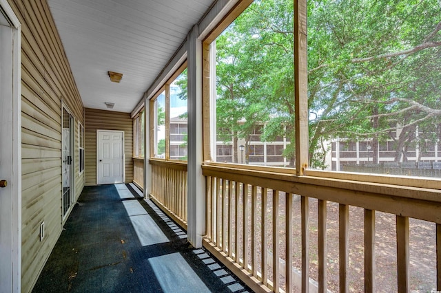 1058 Sea Mountain Hwy Unit 4-203, North Myrtle Beach, SC 29582 - view of unfurnished sunroom