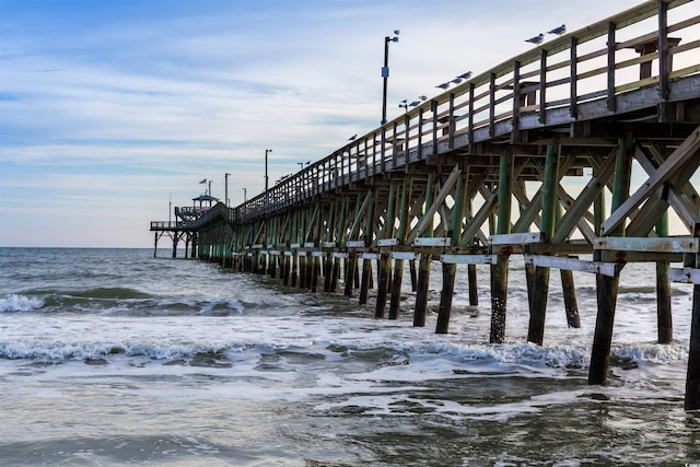 1058 Sea Mountain Hwy Unit 4-203, North Myrtle Beach, SC 29582 - view of community with a pier and a water view