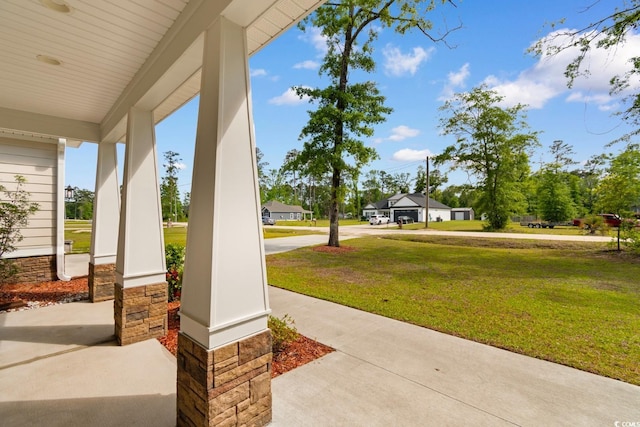 2505 Suzanne Dr, Conway, SC 29526 - view of patio featuring a porch