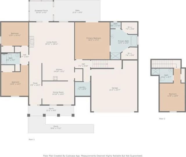 2505 Suzanne Dr, Conway, SC 29526 - home floor plan