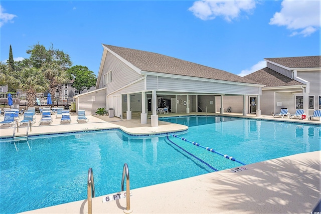 351 Lake Arrowhead Rd Unit 24-396, Myrtle Beach, SC 29572 - community pool featuring a patio