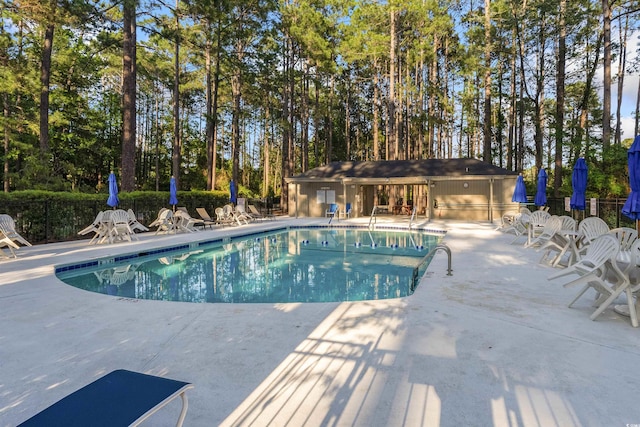 170 Glenwood Dr, Conway, SC 29526 - community pool featuring a patio area