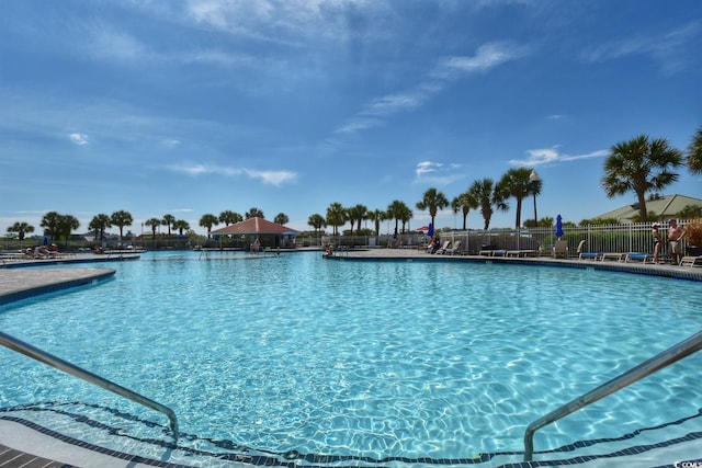 6244 Catalina Dr Unit 511, North Myrtle Beach, SC 29582 - community pool featuring fence