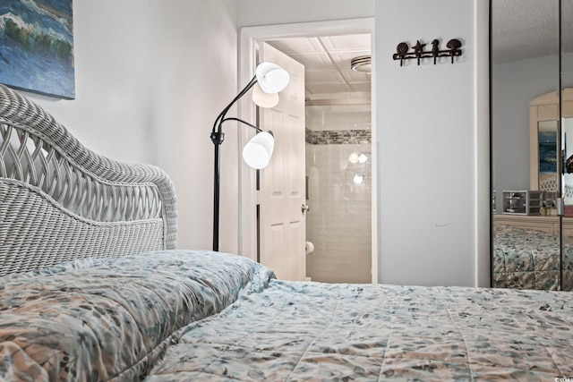 bedroom featuring a closet