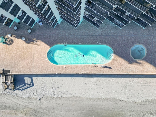 view of pool