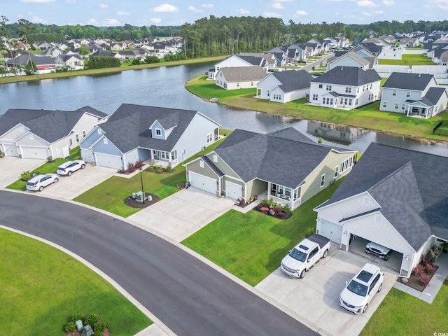 122 New Paradise Way, Myrtle Beach, SC 29588 - aerial view of residential area with a nearby body of water