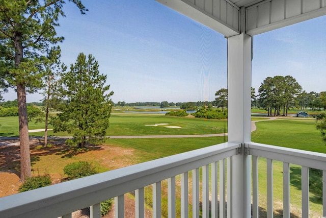 4940 Windsor Green Way Unit 301, Myrtle Beach, SC 29579 - balcony featuring golf course view
