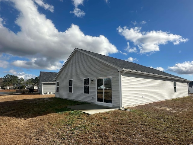 198 Foxford Dr, Conway, SC 29526 - view of side of property with a patio and a lawn