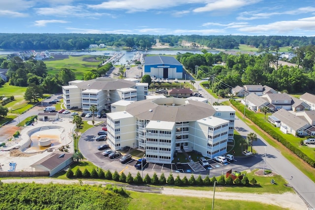 4350 Intercoastal Dr Unit 2402, Little River, SC 29566 - aerial view of a large body of water and apartment complex