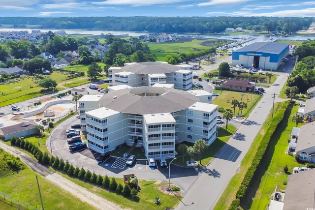 4350 Intercoastal Dr Unit 2402, Little River, SC 29566 - bird's eye view of a nearby body of water and apartment complex / building