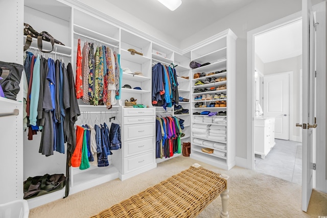 7202 Seville Dr, Myrtle Beach, SC 29572 - walk in closet with carpet flooring