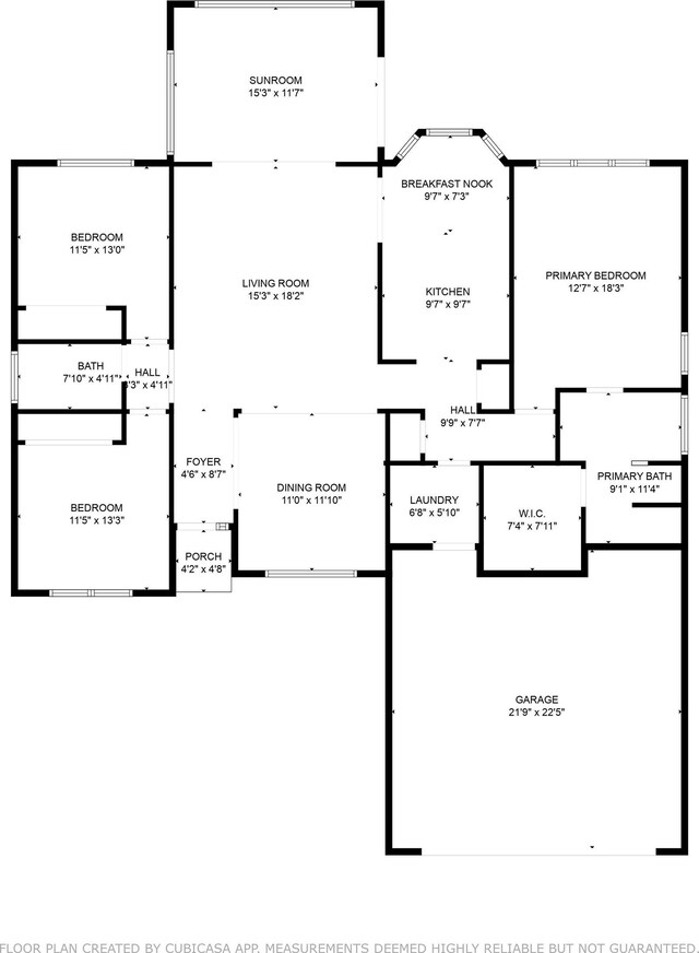 floor plan / room layout