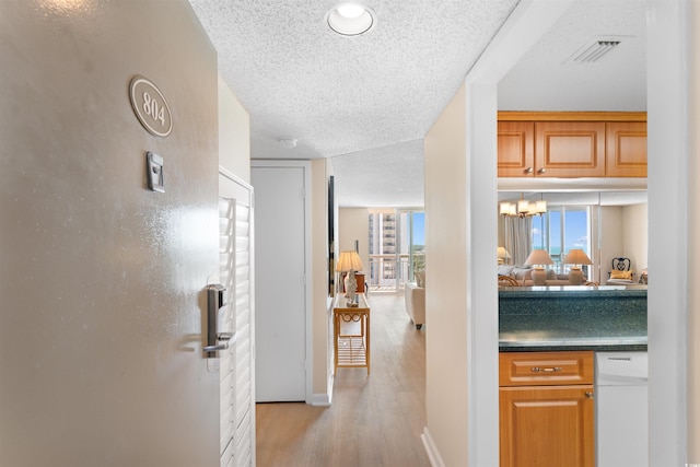 9820 Queensway Blvd Unit 804, Myrtle Beach, SC 29572 - corridor with light wood-style floors and baseboards
