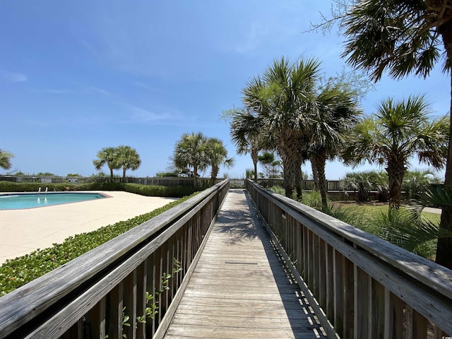 9820 Queensway Blvd Unit 804, Myrtle Beach, SC 29572 - view of community featuring a pool and a patio area