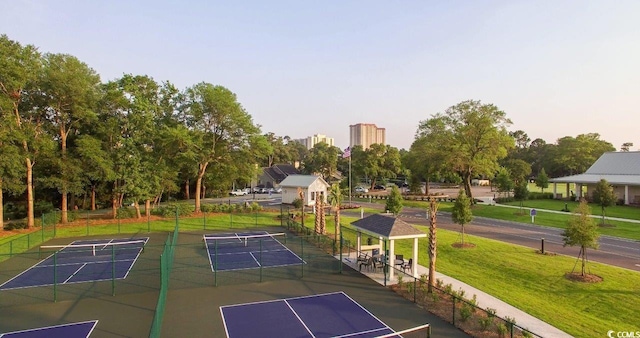 9820 Queensway Blvd Unit 804, Myrtle Beach, SC 29572 - view of property's community with a tennis court