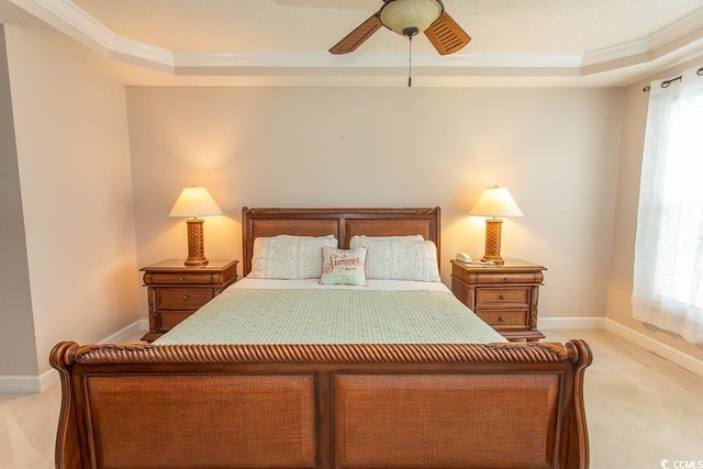 2241 Waterview Dr Unit 315, North Myrtle Beach, SC 29582 - bedroom with light colored carpet, ornamental molding, baseboards, and multiple windows