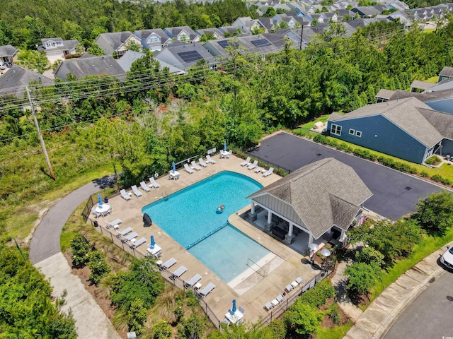 1290 Prescott Cir, Myrtle Beach, SC 29577 - aerial view of a pool area