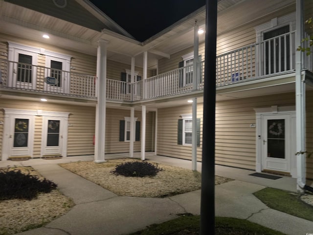 view of community