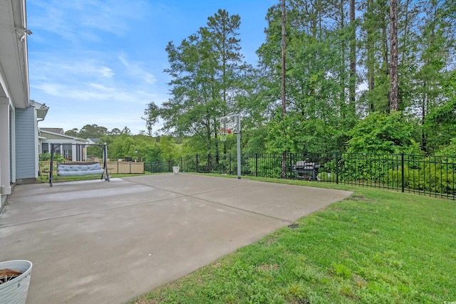 3620 Diamond Stars Way, Little River, SC 29566 - view of patio / terrace with basketball court