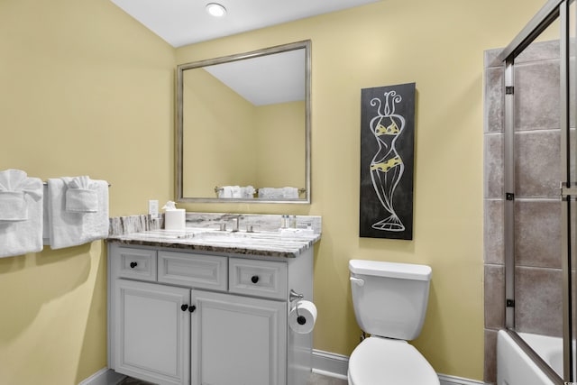 100 N Beach Blvd Unit 515, North Myrtle Beach, SC 29582 - full bath featuring vanity and enclosed tub / shower combo