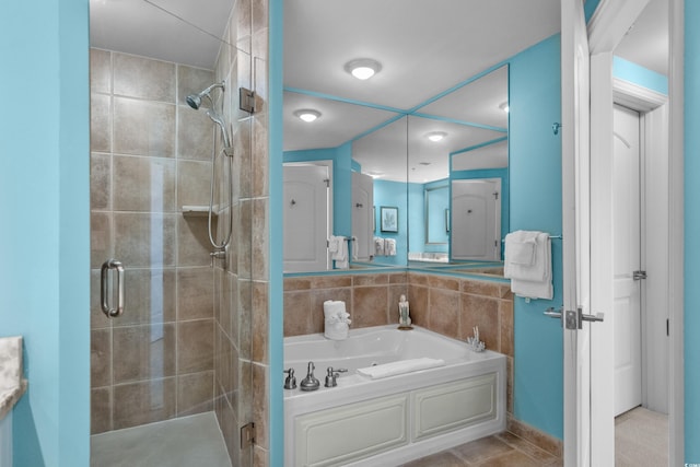 100 N Beach Blvd Unit 515, North Myrtle Beach, SC 29582 - bathroom with a shower stall and a bath