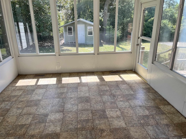 505 1st Ave S, North Myrtle Beach, SC 29582 - view of unfurnished sunroom