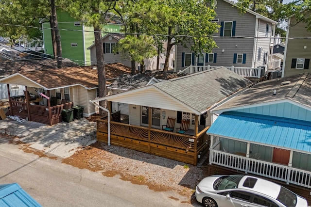 6001-1732 S Kings Hwy, Myrtle Beach, SC 29575 - view of front facade featuring covered porch and cooling unit