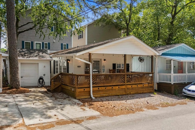 6001-1732 S Kings Hwy, Myrtle Beach, SC 29575 - view of front of property featuring a porch and a shingled roof