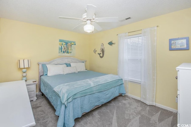 404 1st Ave N Unit H, North Myrtle Beach, SC 29582 - bedroom featuring carpet, a ceiling fan, and baseboards