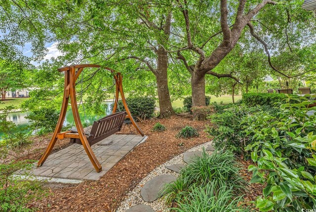 67 Camden Cir, Pawleys Island, SC 29585 - view of yard featuring a water view