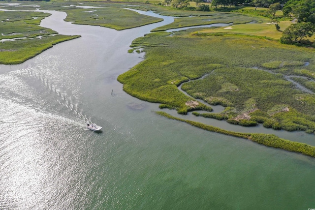 67 Camden Cir, Pawleys Island, SC 29585 - drone / aerial view of a nearby body of water