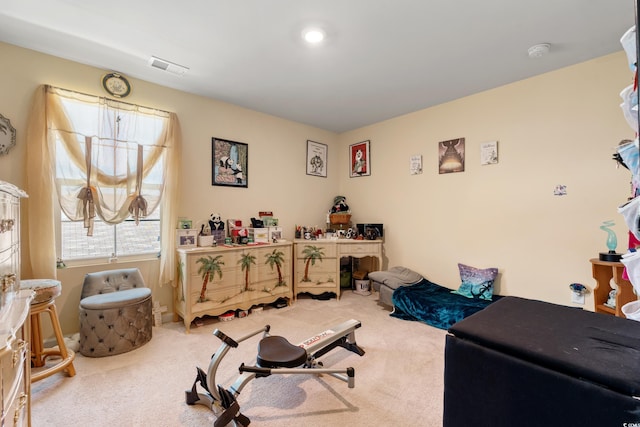 348 Hidden Cove Dr, Little River, SC 29566 - exercise room with carpet flooring