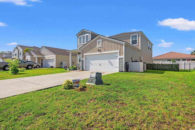 348 Hidden Cove Dr, Little River, SC 29566 - view of property exterior featuring board and batten siding, concrete driveway, and a garage
