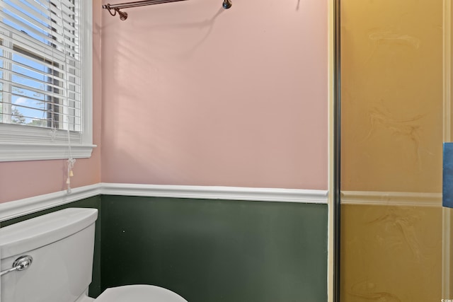 bathroom with toilet