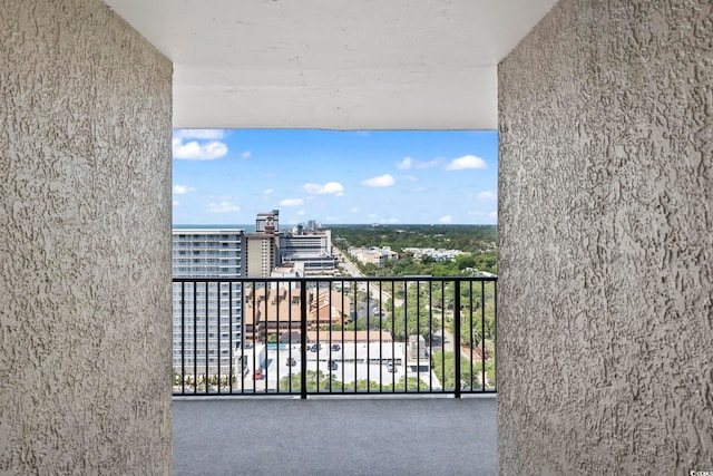 5523 N Ocean Blvd Unit 1903, Myrtle Beach, SC 29577 - balcony with a city view