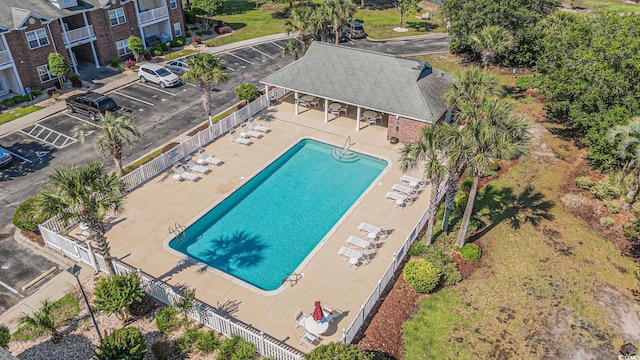 2029 Silvercrest Dr Unit 22B, Myrtle Beach, SC 29579 - aerial view of a pool