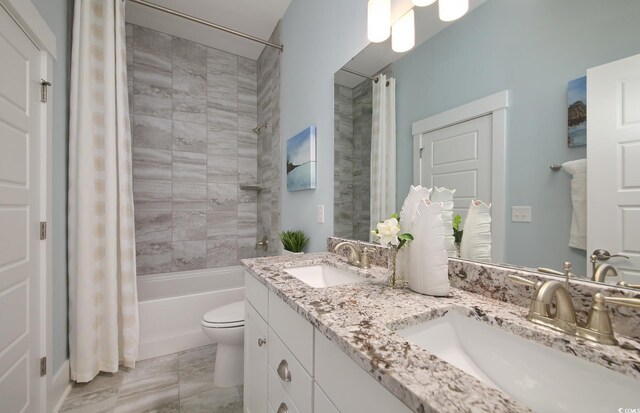 812 Maltby Aly, Myrtle Beach, SC 29588 - full bath featuring double vanity and shower / tub combo
