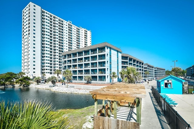 5905 S Kings Hwy Unit 116B, Myrtle Beach, SC 29575 - view of apartment building / complex with a water view