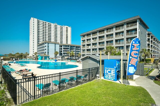 5905 S Kings Hwy Unit 116B, Myrtle Beach, SC 29575 - community pool featuring a patio area