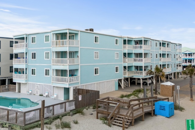 824 N Waccamaw Dr Unit 204, Murrells Inlet, SC 29576 - view of apartment building / complex with a community pool