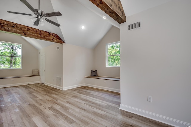 1673 Carriage Ln, Little River, SC 29566 - bonus room with light wood-style flooring, ceiling fan, and recessed lighting