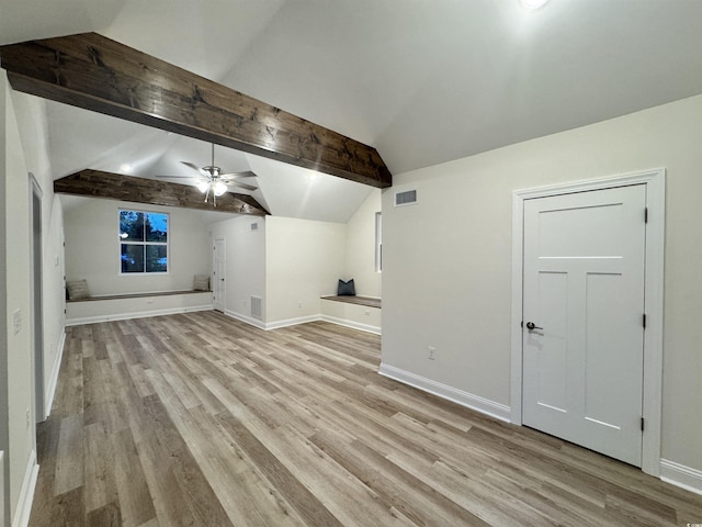 1673 Carriage Ln, Little River, SC 29566 - additional living space with light wood-style floors, baseboards, and a ceiling fan
