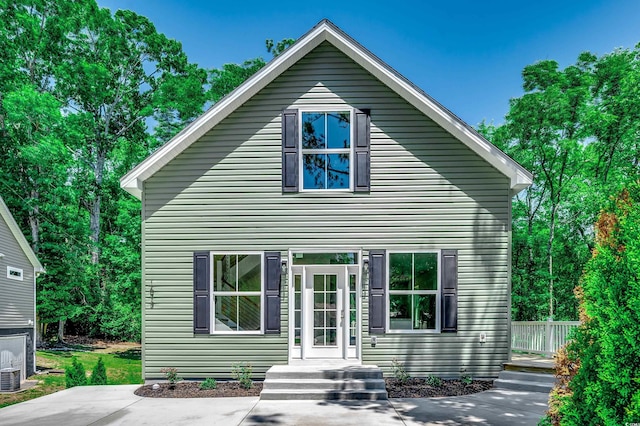1673 Carriage Ln, Little River, SC 29566 - view of front facade with central AC unit