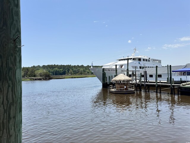 1673 Carriage Ln, Little River, SC 29566 - dock with a water view