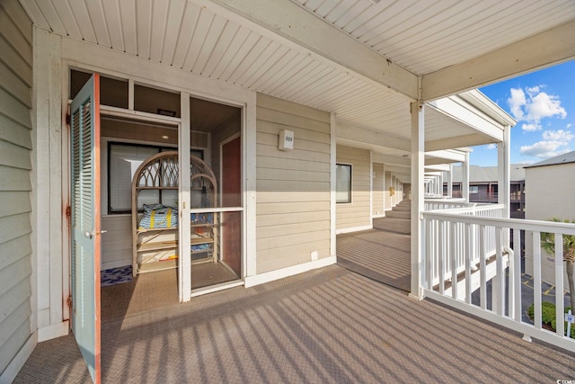 210 N Ocean Blvd Unit 333, North Myrtle Beach, SC 29582 - view of wooden terrace