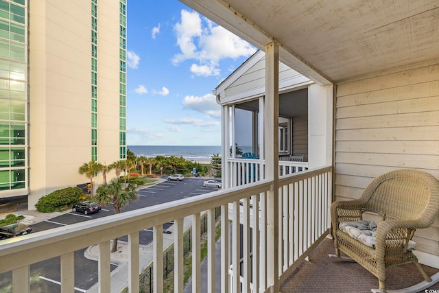 210 N Ocean Blvd Unit 333, North Myrtle Beach, SC 29582 - balcony featuring a water view