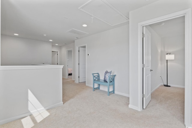 4410 Honir Dr, Myrtle Beach, SC 29579 - carpeted spare room with attic access, recessed lighting, and baseboards